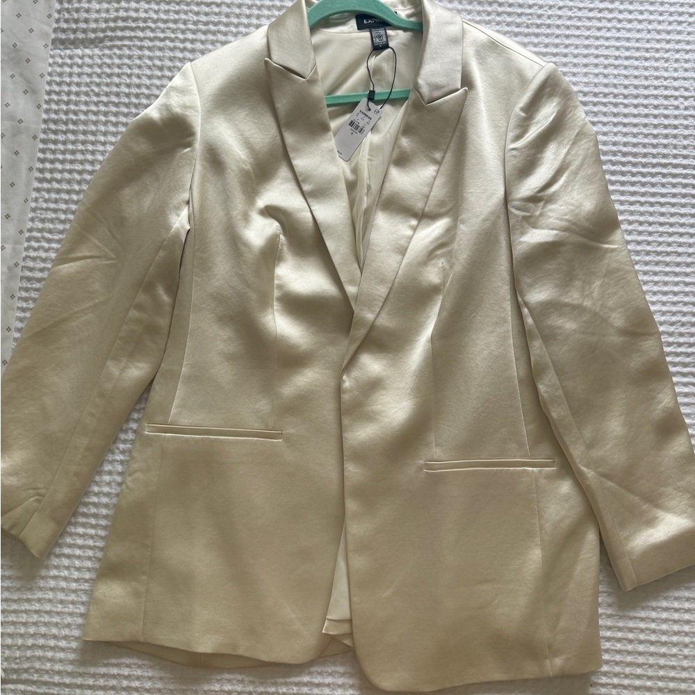 Express Ivory Blazer